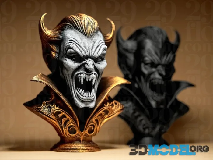 Dracula Bust – Printable