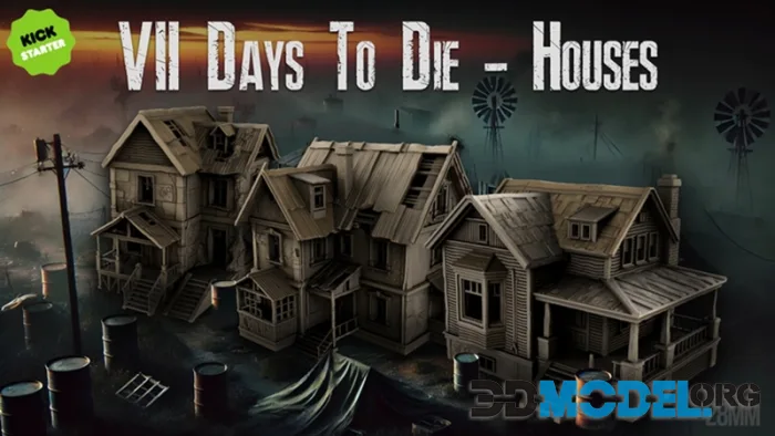 7 Days to Die - Houses – Printable
