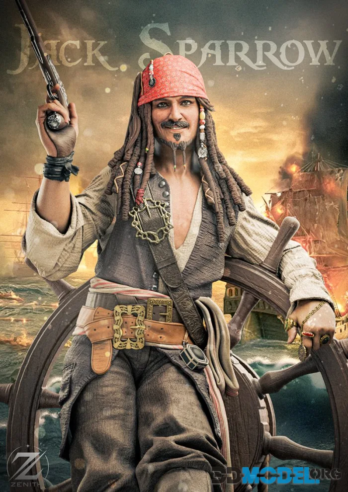 Zenith Studios - Jack Sparrow – Printable