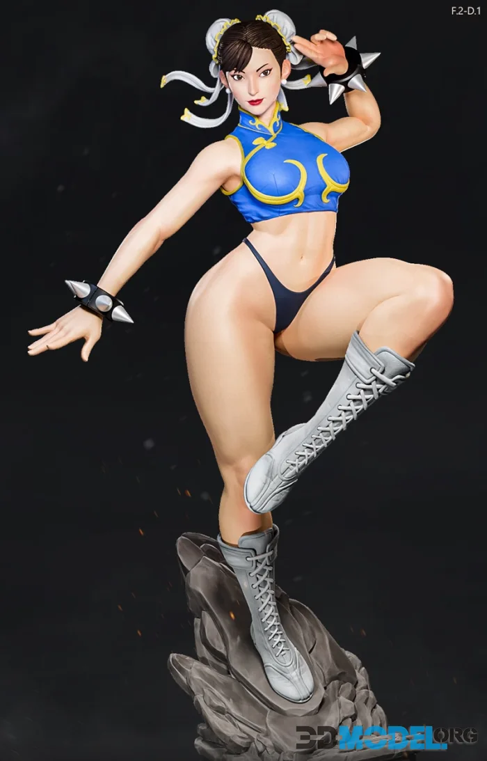 E.S Monster - Chun-Li P1 – Printable