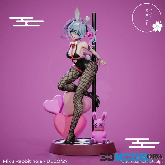 Saltsculpt - Miku Rabbit Hole – Printable