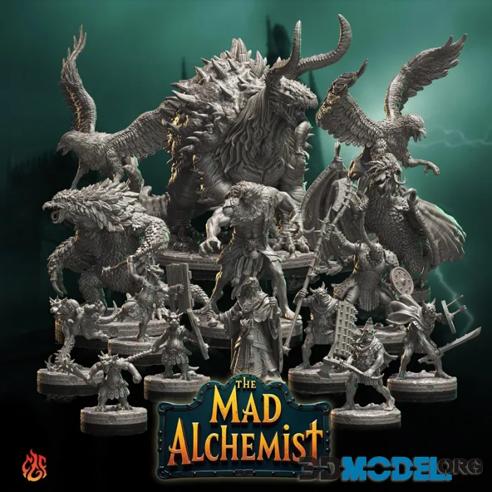 Crippled God Foundry - The Mad Alchemist May 2025 – Printable