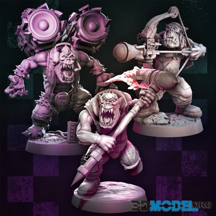 MrModulork's Demolition Orc Specialists – Printable