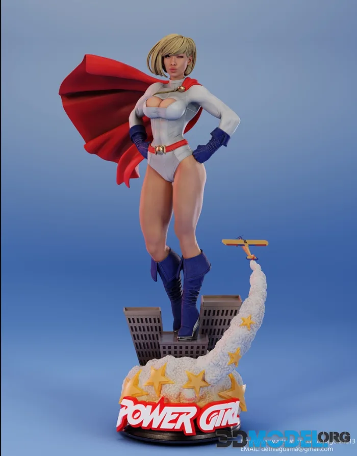 E.S Monster - Power Girl – Printable