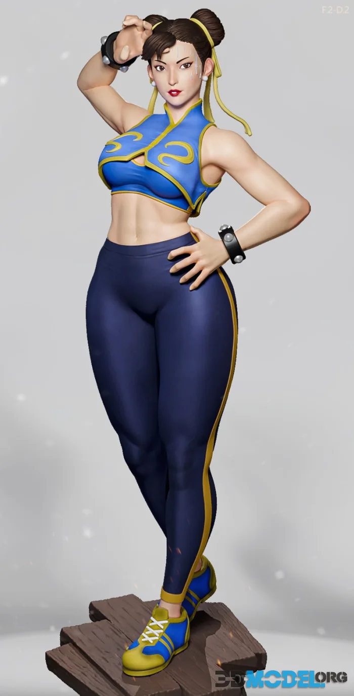 E.S Monster - Chun-Li P2 – Printable