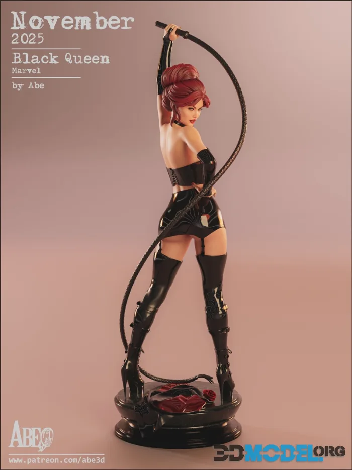 Abe3D - Jean Grey Black Queen – Printable