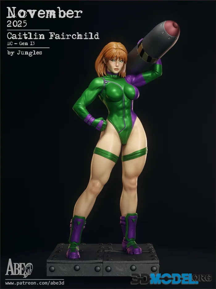 Abe3D - Caitlin Fairchild – Printable