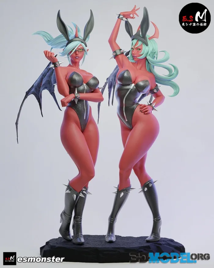 E.S Monster - Kneesocks & Scanty – Printable