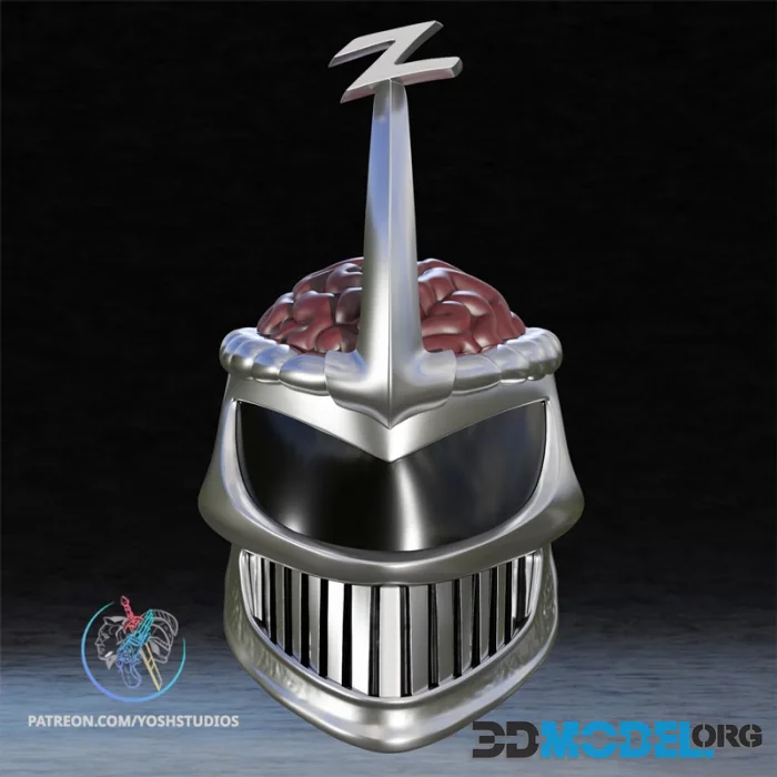 Lord Zedd Helmet – Printable