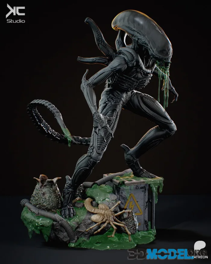 KC Studio - Xenomorph – Printable