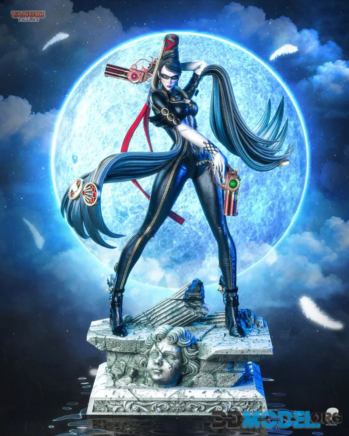 Tanuki Figures - Bayonetta – Printable