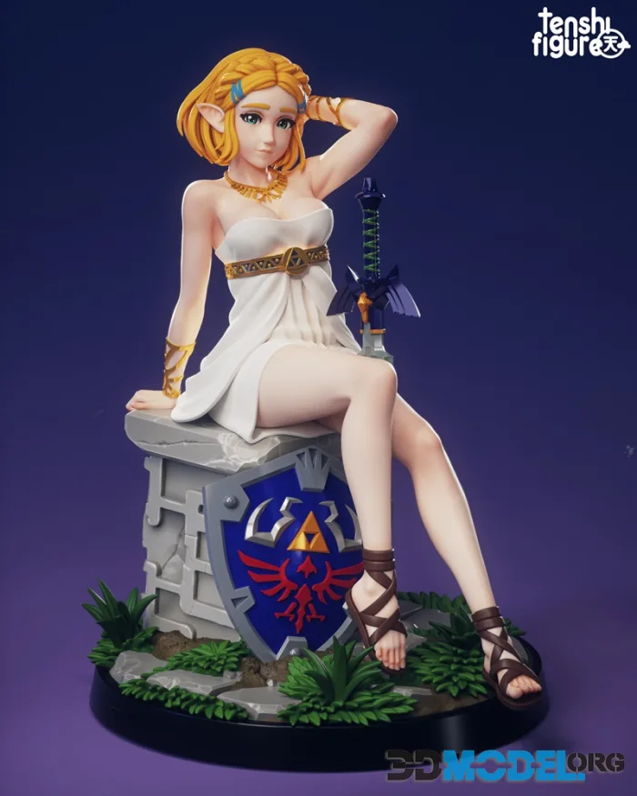 Tenshi Figures - Princess Zelda – Printable