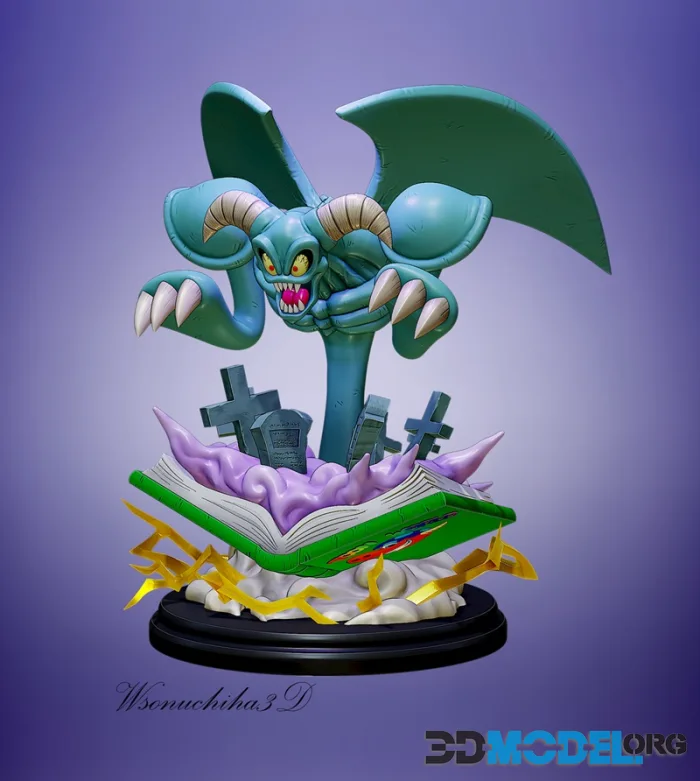 Toon Summoned Skull Figure - Yugioh – Printable