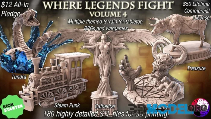 Where Legends Fight Volume 4 – Printable