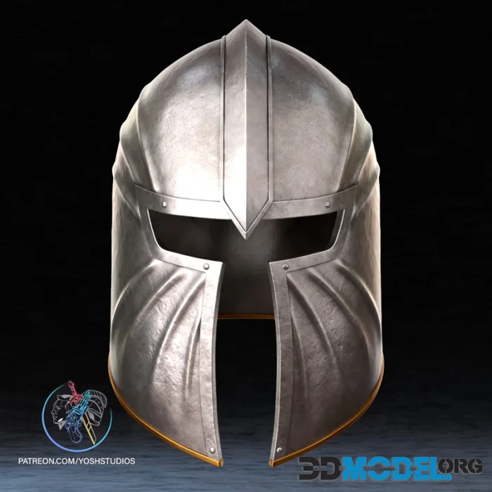 Blackwood Steel Armor Helmet – Printable