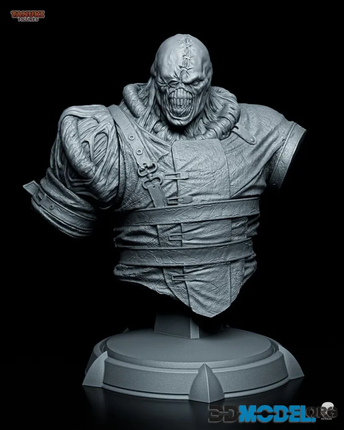 Tanuki Figures - Nemesis Bust – Printable