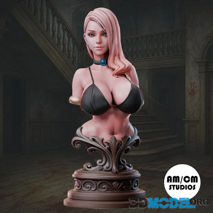 AMCM Studios - Nina Reaper Bust – Printable