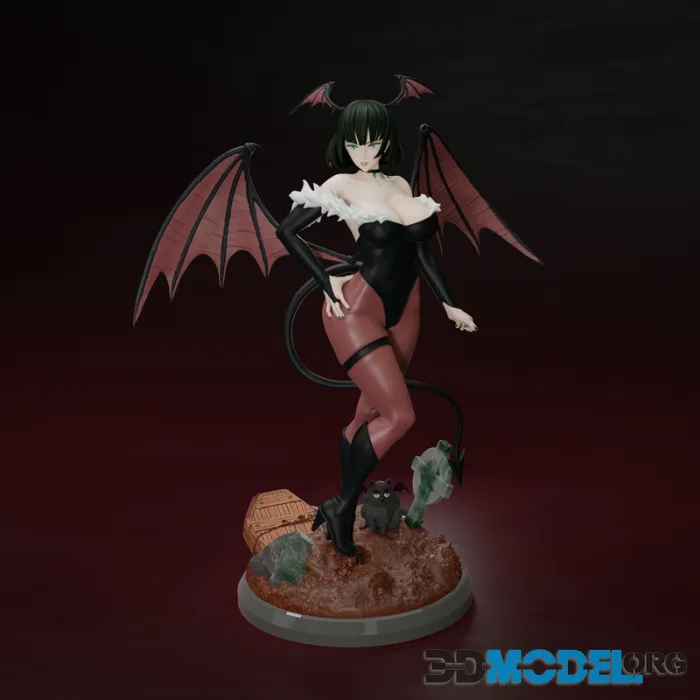 Peach Figure - Fubuki Morrigan – Printable