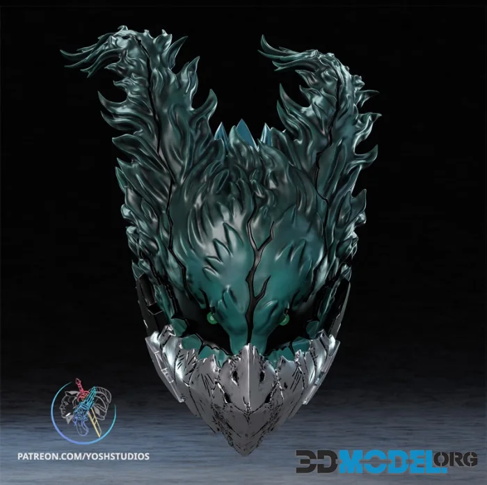 Dark Deku Mask – Printable