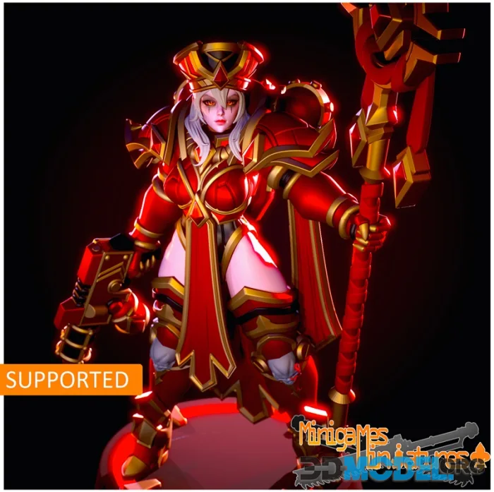 Minigames Miniatures - Sister Whitemane – Printable