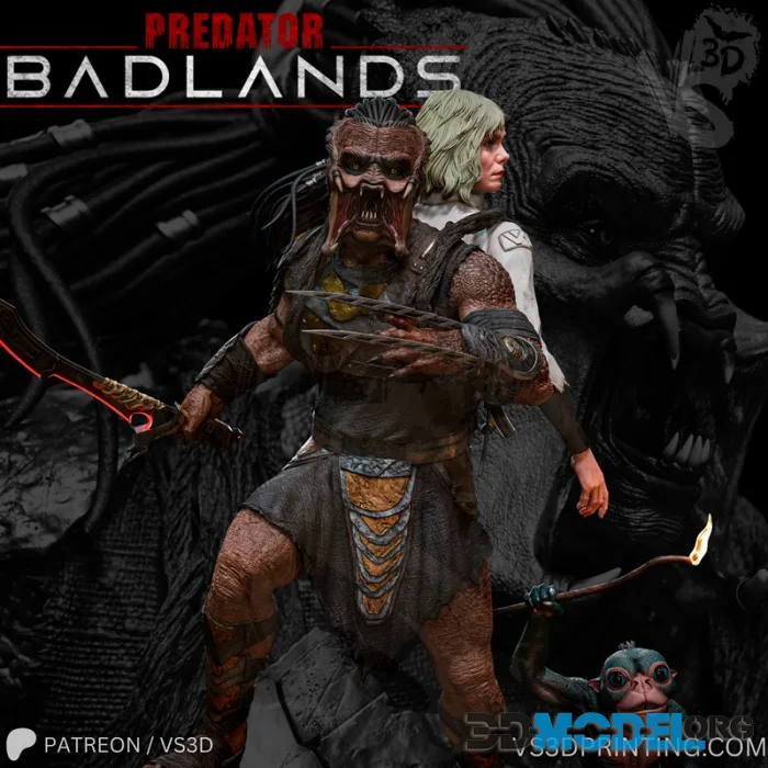 VS3D - Predator Badlands Dek Of The Youtja - Renders – Printable
