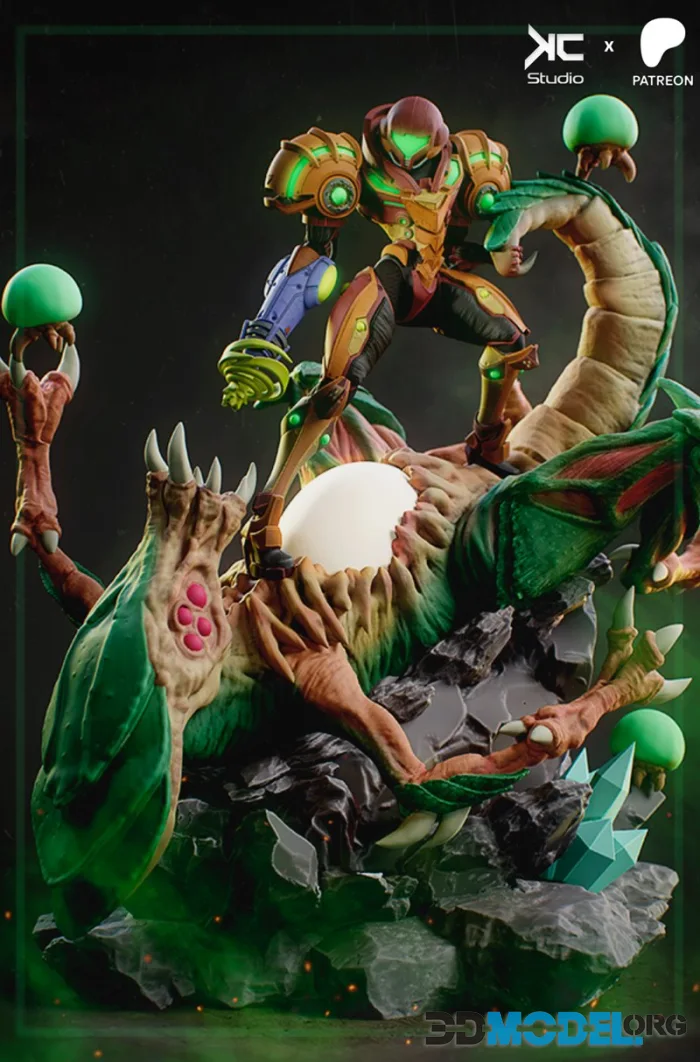 KcStudio - Metroid Diorama – Printable