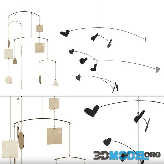 393 CB2 pendant baby mobile by Crate&kids