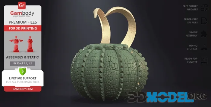 Gambody - Halloween - Pumpkin - Loki – Printable