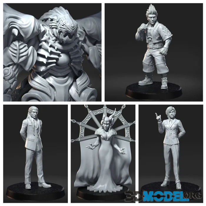 RN Estudio - Final Fantasy October 2025 – Printable