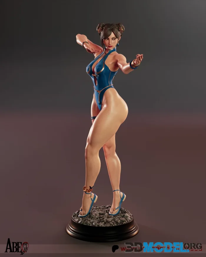 Abe3D - Chun-Li SF6 Costume4 – Printable