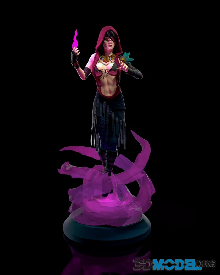 h3LL creator - Morrigan – Printable
