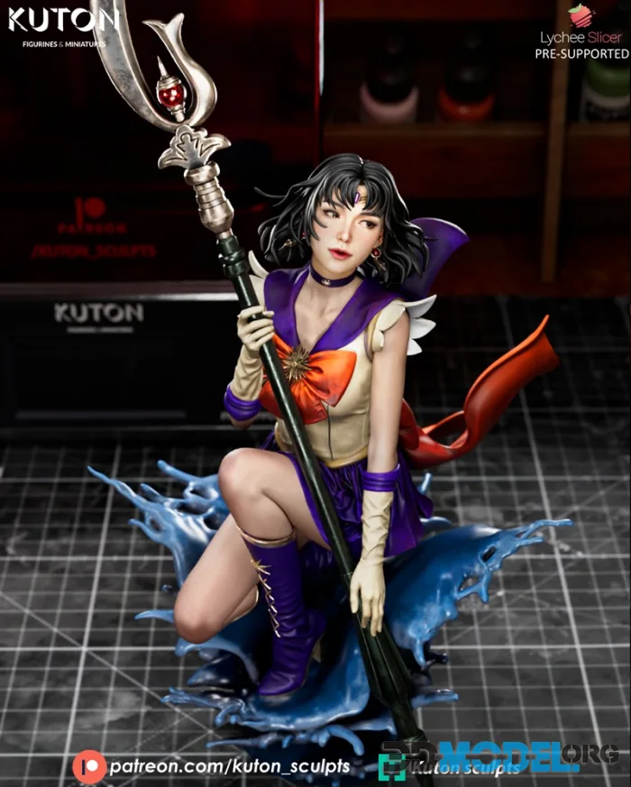 Kuton Figurines - Sailor Moon Saturn – Printable