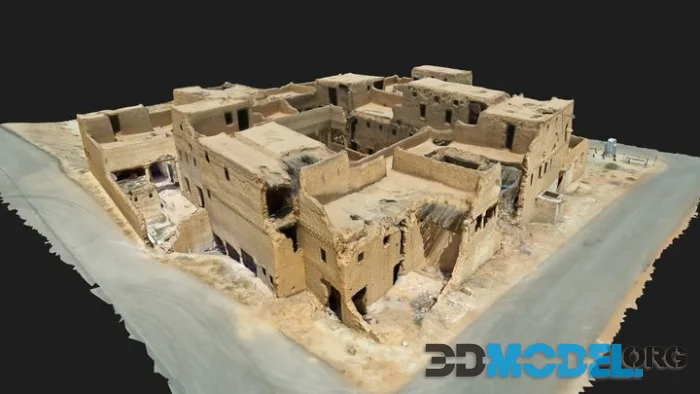 Aljenini Palace At Saudi Arabia (PBR)