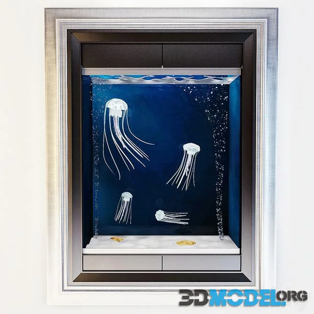 Aquarium with jellyfish
