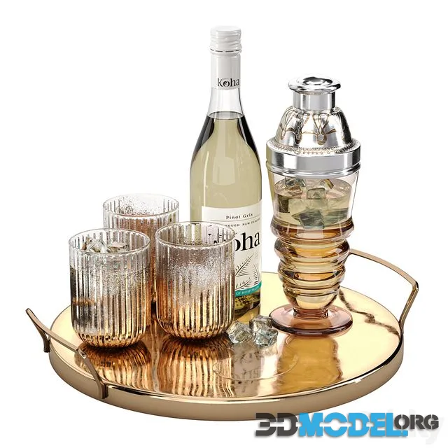 Bar Set with wine by Koha