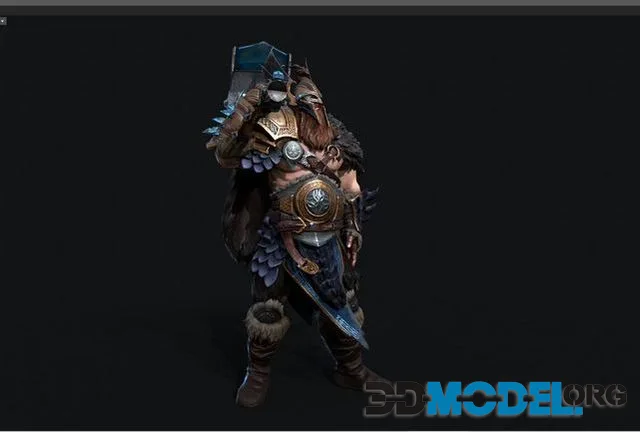 Barbarian warrior (PBR)