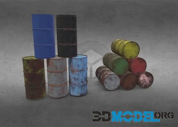 Barrel  Pack 01 (PBR)