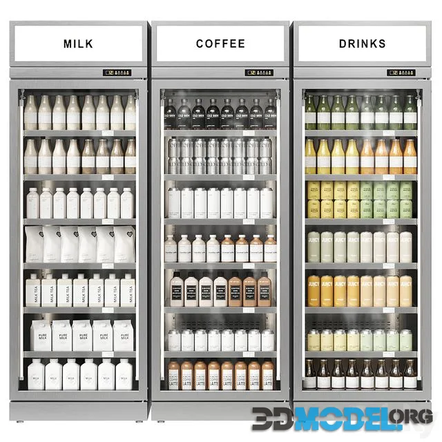 Beverage Refrigerators for Shop 02