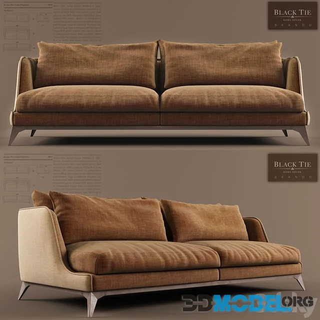 Brando sofa by Black Tie