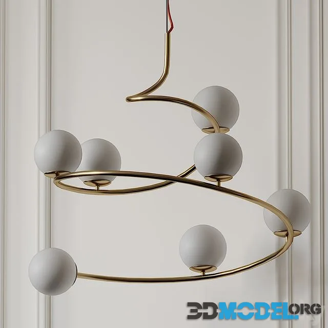 CARCASE CURL Pendant Lamp