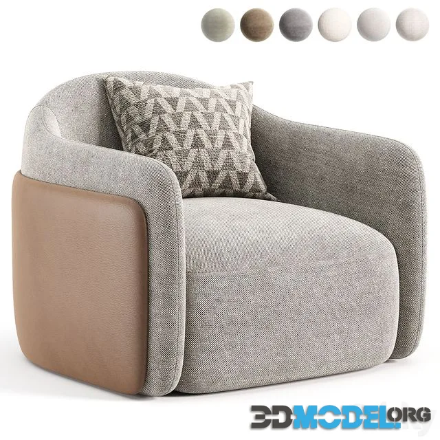 Caris Swivel Lounge Chair