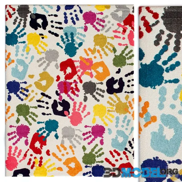 Carpet nuLOOM Pinkie Handprint Rug