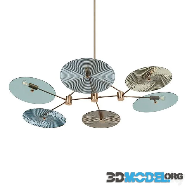 Constellation Six Arm Chandelier