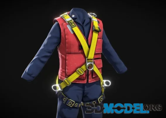 DBI SALA Harness Vest Coveralls (PBR)