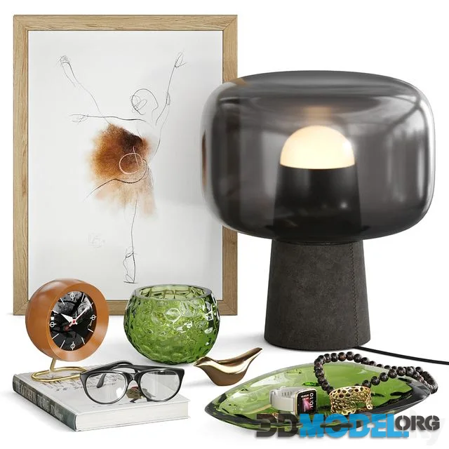 Decor set Bully Blu Dot table lamp