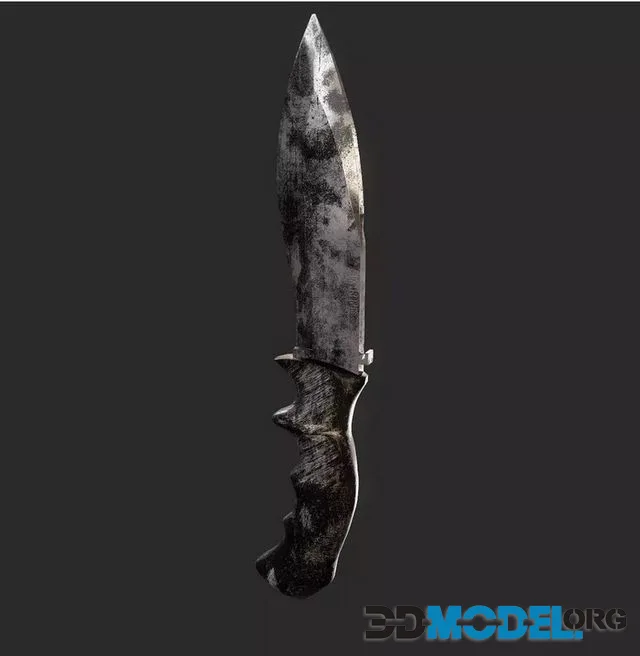 Defender Knife Free low-poly (PBR)