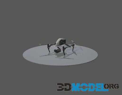 DJI INSPIRE 2 With ZENMUSE X5S (PBR)