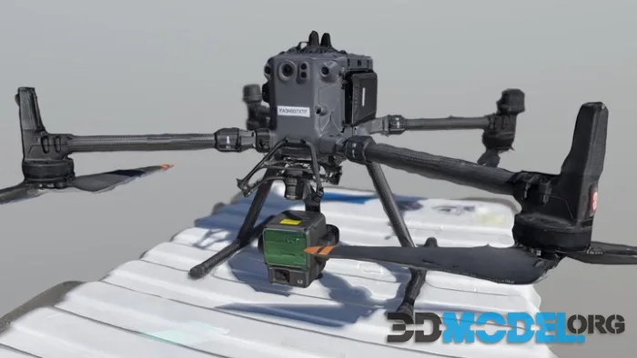 DJI M350 With Zenmuse L2 Lidar Scanner (PBR)