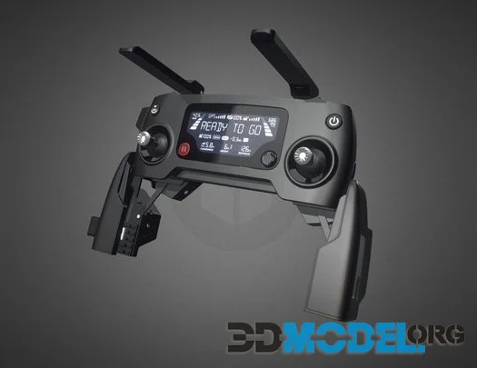 DJI Mavic Pro Controller For Element 3D (PBR)