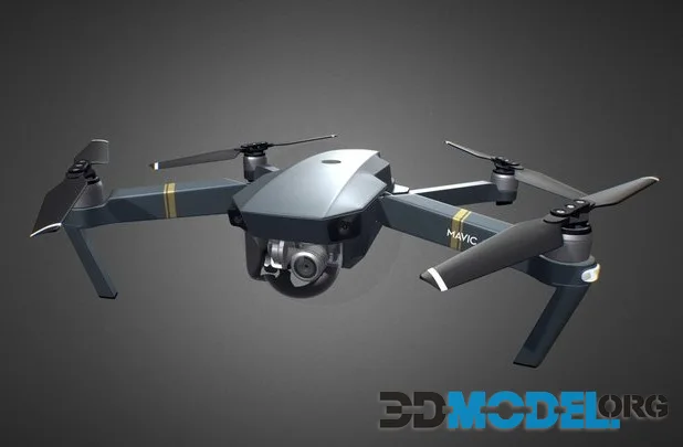 DJI Mavic Pro For Element 3D (PBR)